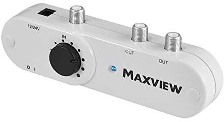 Maxview MXL008 12/24 Volt TV FM / DAB amplificateur de signal de gain variable