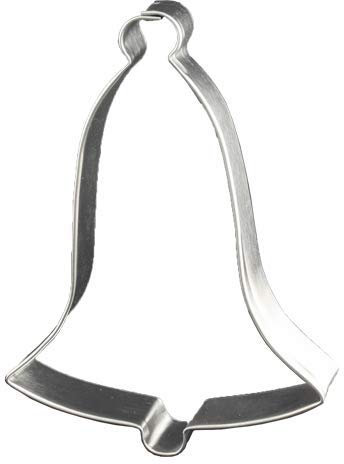 LARES Ausstecher/Ausstechform Glocke - für Kekse, Plätzchen, Lebkuchen & Co - Größe: 12cm, Höhe: 1,7cm - Made in Germany