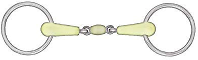 horze Doppelgelenk Loser Ring Apple Trensengebiss - One Farbe, 135