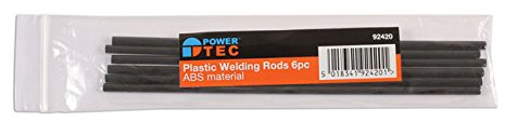 Power-TEC 92420 Plastic Welding Rods ABS 4mm 6pc