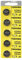 TOSHIBA CR1632 Lot de 5 piles bouton au lithium 3 V
