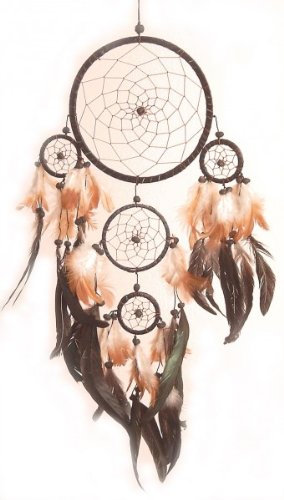 Traumfänger Lateinamerika Ø 16 cm & 4 x klein türkis