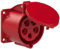 PCE PC Electric 325-6tt CEE Anbaudose 32 A 5polig 400 V 1 St.