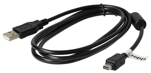 vhbw USB-Kabel kompatibel mit Olympus Camedia C-170 | C-180, C-5500 Sport Zoom, C-480, C-500 Kamera, Camcorder - Datenkabel, 14,3 cm