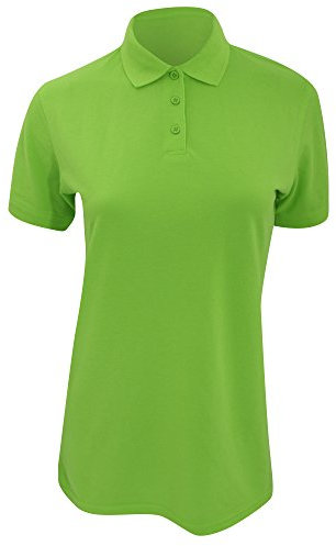 Kustom Kit Ladies Klassic Superwash Short Sleeve Polo Shirt (20) (Lime)