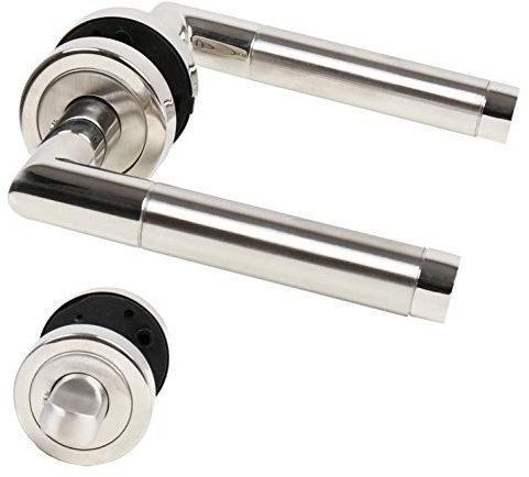 Cecil Door Handle / Door Opener Bathroom / Toilet Rosette