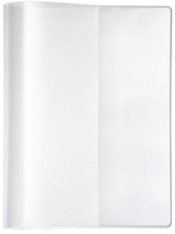 VELOFLEX 3255500 - Doppelhülle DIN A5, Schutz- und Ausweishülle, PP-Folie, Format 325 x 220 mm, 20 Stück