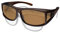 ActiveSol Überzieh-Sonnenbrille Classic, Herren, Polarisiert, mit Seitenfenster