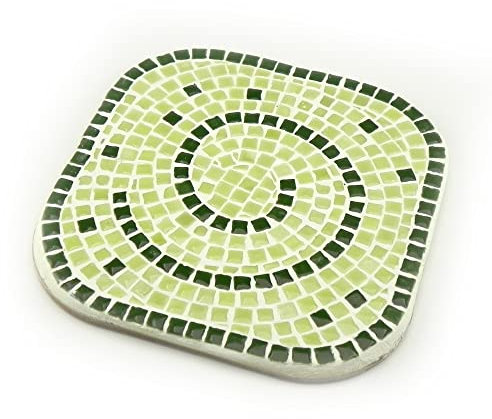 Mosaik untersätze, 2 Stück grün