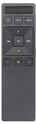 New XRS521n-FM2 Remote Control with Display fit for VIZIO 2.1 Channel Sound Bar SB3621n-F8M SB4551-D5 SB4051-D5 SB4531-D5 SB4031-D5 SB4451-C0 SB3831-D0 SB3651-E6 SB3251n-E0 SB3830-D0 SB3621N-E8M