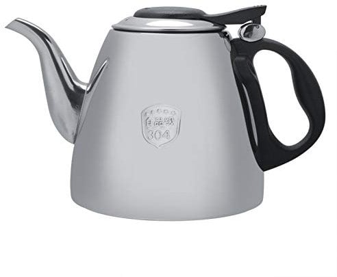 Théières pour Cuisinière Induction avec Poignée Résistante à la Chaleur Caféière en Acier Inoxydable Bouilloire Thé Services à Thé et à Café (1.5L)