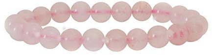 Garaulion Bracelet Quartz Rose Pierre Naturelle | Bijoux Femme Homme Couple | 8mm | Marque française | Satisfait ou remboursé | (Quartz)