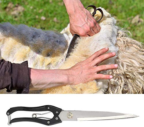 Ziege Handschere Tierhaar Stahl Schaf Wolle Trimmschere Farm Pet Tool für Schaf Kaninchen(3)