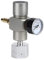 Gas Test Manometer, 2 in 1 Mini CO2 Gasregler Soda Manometer mit Adapter 3/8in auf TR21.4 für Sodastream