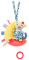 Fehn 055115 Spieluhr Katze im Mond COLOR Friends – Kuscheltier & Einschlafhilfe: Aufzieh-Spieluhr mit Melodie „Guter Mond“ – für Bett, Kinderwagen, Babyschale – für Babys & Kleinkinder ab 0+ Monaten