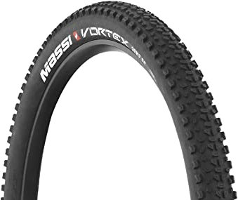 Massi 29X2.25 A/F Vortex TUBELESS Ready Fahrradreifen für Erwachsene, Unisex, Schwarz