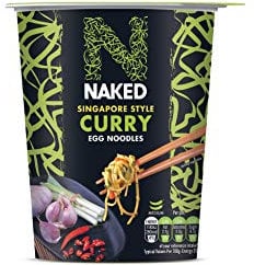 NAKED Noodle, Vegetarian Singapore Noodle Pot, 78 g (Pack Of 6)