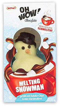 Melting Snowman Trinkschokolade | heisse Milch | Kakao | schmelzender Schneemann | 75g