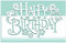 Happy Birthday Metall Stanzformen DIY Handwerk Prägeschablone Schablonen Scrapbooking Werkzeug und Dünne Banner Stanzform für Karten