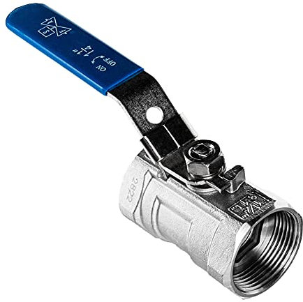 FSA Kugelhahn Edelstahl 316 1 1/4 1-Teilig 2-Wege