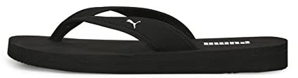 PUMA Sandy Flip, Flop Mujer, Black White, 38 EU