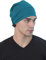 Deresina Slouch Beanie, Satin & Bambus, Schlafmütze bei Haarausfall, blaugrün, Einheitsgröße