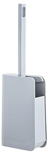 Escobilla for inodoro Escobilla for inodoro, Portaescobilla for inodoro, Escobilla for inodoro for el hogar con soporte for inodoro Limpieza profunda giratoria for inodoro Gris Blanco Escobilla for in