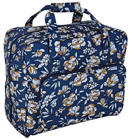 Hobby Gift Sewing Machine Travel Carry Storage Bag, Autumn Floral