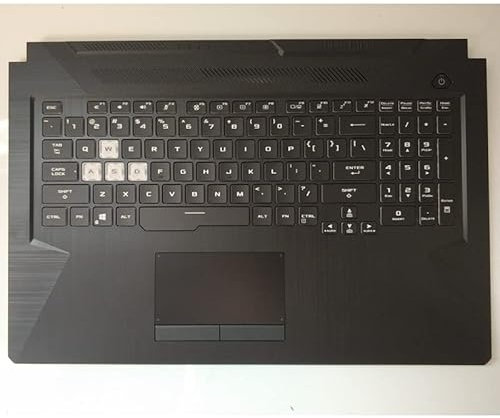 BAETI Teclado retroiluminado Estadounidense for a-su-s T-UF Gaming 8 F15 FX506 FA506 FA506II FX506H F17 FA706 FA706U FX706 FX706U con Funda (reemplazo de Teclado) (Color : For FX706 FA706)