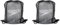 Speedo Equipment Mesh Bag Bolsa Unisex Adulto, Negra, Talla Única (Paquete de 2)