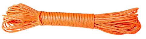 Amagogo Kletterseil für den Outdoor-Einsatz, maximale Belastbarkeit 220 kg, Orange