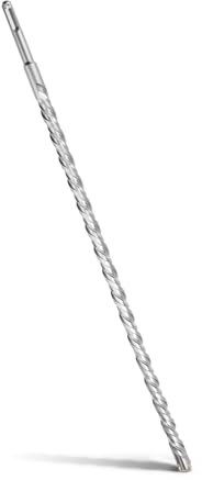 MOXPIFY SDS Plus - Broca para hormigón (16 x 460 mm, con 4 cortes de metal duro y doble hélice), para hormigón, piedra, piedra natural