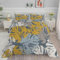 PNHCL Bettdecke 140x200 Bunte Monstera 4 Jahreszeiten Bettdecken Grau, Wende Steppdecke Bettdecke ohne Bezug Waschbar, Weiche Ganzjahresdecke mit 2 Kissenbezug 80x80 cm