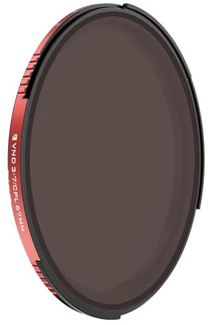 Freewell 67mm Gewinde Hybrid Variable ND/CPL Filter 3 bis 7 Stop – ideal für die Filmfotografie