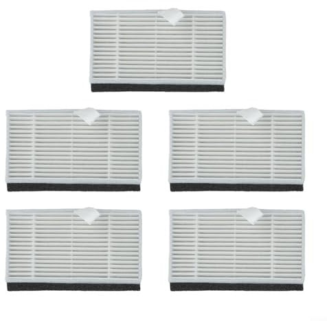 Lot de 5 filtres pour aspirateur robot Ultenic D10 pour entretien
