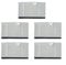 Lot de 5 filtres pour aspirateur robot Ultenic D10 pour entretien