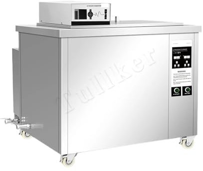 TIEOAXFT Tullker 264L Industrial Ultrasonic Cleaner Circuit Board Engine Carbon Ultrason Clean Machine Lithium Battery Shell Degreasing