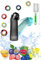 LiLys CREATIONS 2x 650ml Tritan Water Bottles – Reusable BPA-Free Leakproof Scented Bottles with 12 Scent Inserts & 4 Brushes – Gym Travel School Hydration Set – 2 Pack
