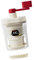 KiBcsLic Ralladora de Hielo Manual para Preparar Conos de Nieve Y Granizados en Casa, Blanco Y Rojo, Individual