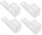 PENIKOKO 4PCS Heavy Duty Utility Ladder Hooks for Bunk Bed Versatile Hanger for Bags and Clothes Space Saving Design Sturdy and Reusable for Outdoor Use