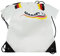 Idena 21558 - Sportbeutel Deutschland, in Form eines Trikots, im Fußballdesign, ca. 43 x 31 cm, praktisch, trendy, cool, für Freizeit, Sport und Training