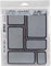 Stampers Anonymous CMS Set THoltz Tim Holtz Haftstempel, 17,8 x 21,6 cm, Etikettenrahmen, Sonstige, Mehrfarbig, 0.63x19.05x24.51 cm