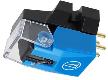 Audio-Technica VM510CB Dual-Moving-Magnet-Stereotonabnehmer mit konischer Nadel Blau