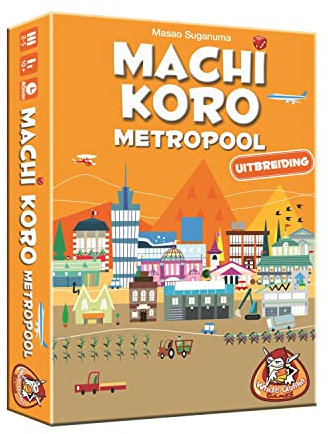 White Goblin Games Whitegoblingames WGG1514,Machi Koro: Metropole