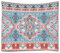 A.Monamour Wandteppiche Indian Floral Paisley Tribal Ethnischen Boho Mandala Ornament Muster Hintergrund Stoff Wandteppich Wanddekoration Wandbehänge Für Schlafzimmer Wohnzimmer Schlafsäle 180X230 Cm