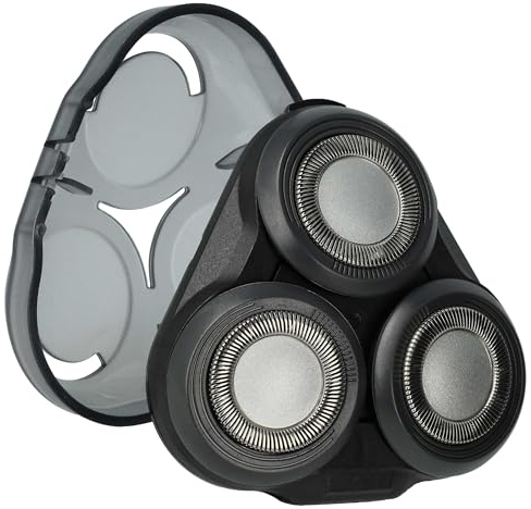 vhbw Ersatz-Scherkopf kompatibel mit Philips S5210 | S5251, S5271, S5290, S5355, S5520, S5620, S5040, S5042, S5072, S5076 Elektrorasierer, Schwarz