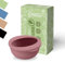 elastoREuse REuse - Salatbox take away Verpackung - Essensbehälter to go 1,0l raffiniertes rot/transparent
