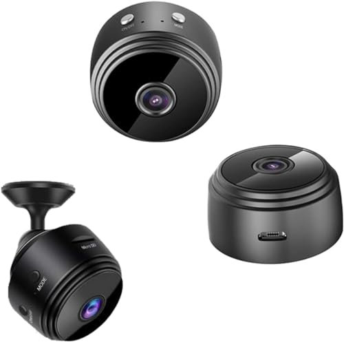 Mini Spy Camera, 1080P HD WiFi Hidden Camera Small Home Security Camera Micro Nanny Monitor Video Camera with Night Vision Motion Detection App Control for Baby and Pets