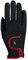 Roeckl Sports Reithandschuh LONA, Ladies Sommer Handschuh, Schwarz/Rot 7.5