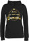 Pullover Damen Hoodie Frauen - Weihnachten Geschenke Christmas Bekleidung - Früher war noch mehr Lametta - XL - Schwarz - Pulli Outfit weihnachtlicher mädchen Geschenke+für+Weihnachten+Frau